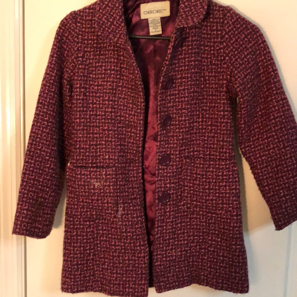 Girls Pee Coat